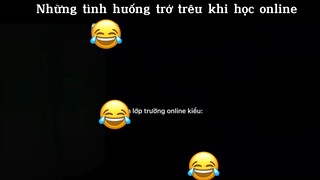 Những tình huống trớ trêu khi học online#haihuoc#hài#tt#cười