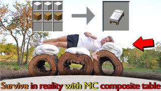 [DIY]Make a Bed in Real Life Using the Recipe from Minecraft