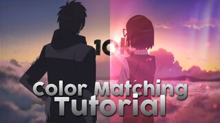 How to Match Colors to the Background - After Effects Tutorial