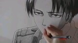 [Is hand-painting really difficult] Attack on Titan - Levi Ackerman