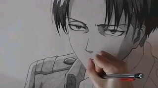 [Vẽ tay có khó không] Đại chiến Titan - Levi Ackerman