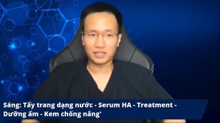 CÁCH LÊN SKINCARE ROUTINE CHO DA LÃO HÓA-SẠM DA TUỔI 3X_ Dr Hiếu