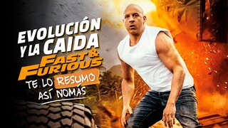 La Evolucion  De Rapidos Y Furiosos | ¿Cuál Es La Mejor Película? ¿Cuándo Cae La Saga? #TeLoResumo