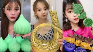 Thánh Ăn Đá Ăn Đá Lạnh Màu Sắc Hình Dạng Bất Thường Thú Vị - ASMR Ice Crunchy Eating sound#177