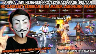 ANDRA JADI HACKER AKUN FF MASUK KE AKUN SULTAN LANGSUNG PAMER KE GLOBAL!! FULL MAX + SET OLD😱