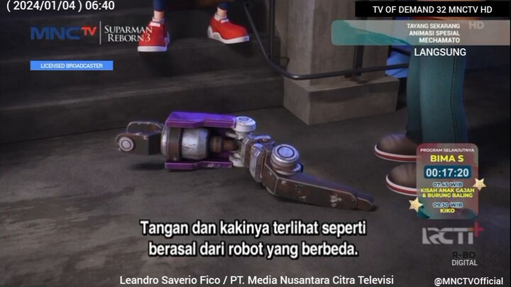 Klip Di Tayang Acara MNCTV HD Mechamato The Robot heroes Series Ramadhan sahur • 01 April 2024 RCTI+