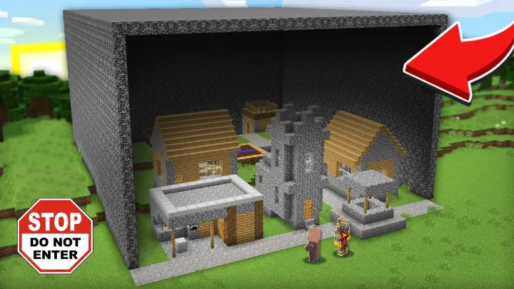 Minecraft DON'T ENTER GIANT ZOMBIE APOCALYPSE BOX HOUSE MOD / DANGEROUS ZOMBIES !! Minecraft Mods