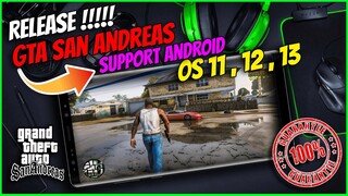 AKHIRNYA RILIS ❗❗ GTA SAN ANDREAS SUPPORT ANDROID 11 DAN 12