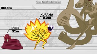 Tailed Beasts Size Comparison | 2023