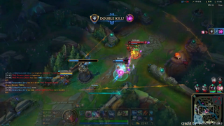 Velkoz bắn Q kết hơp R như thẳng như thước kẻ cưc đẹp #game