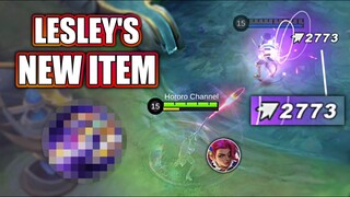 LESLEY IS COMING BACK WITH A SCARY NEW ITEM