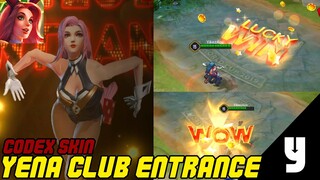 NEW SKIN: YENA CLUB ENTRANCE | CODEX SKIN | Arena of Valor | LiênQuânMobile | 傳說對決 | AOV | ROV