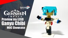 Preview my LEGO Ganyu Chibi (Remake) from Genshin Impact | Somchai Ud