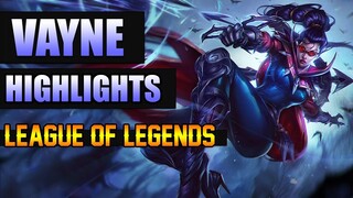 VAYNE GAMEPLAY HIGHLIGHTS - LEAGUE OF LEGENDS