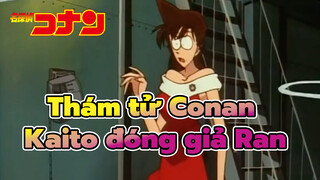 Clip Kaito giả làm Ran,  "damn it"cuối phim Conan hài hước quá đi mất