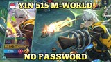 Script Skin Yin 515 M-World Full Effects & Voice | No Password - Mobile Legends