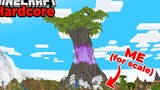 ฉันสร้าง MEGA TREE ที่ใหญ่ที่สุดเท่าที่เคยมีมาในเกม Minecraft 118 เอาชีวิตรอดแบบฮาร์ดคอร์ (14)