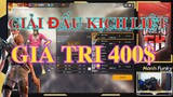 [GARENA FREE FIRE] MẠNH FUNKY MỘT MÌNH GÁNH TEAM GK ĐẤU GIẢI 400$