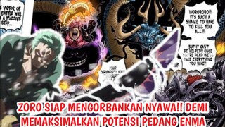 ADVANCE RYUO Milik ZORO Dan Potensi Terbesar PEDANG ENMA!! - EPIC REVIEW OP 1001