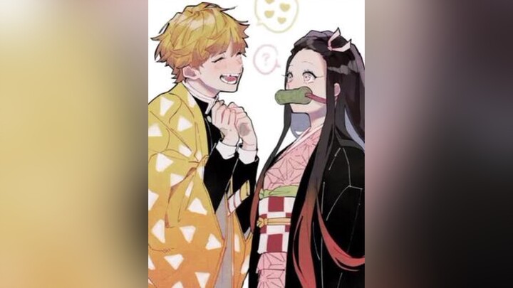 Màu nào hợp với zen và ne đây kimetsu_no_yaiba xuhuong zenitsuagatsuma nezukokamado zenitsuxnezuko