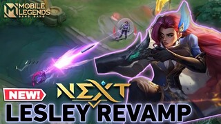 LESLEY REVAMP 2022 | LESLEY REVAMP GAMEPLAY | PROJECT NEXT 2022 | MLBB REVAMP HEROES