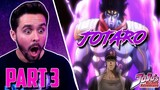 "JOTARO'S STAND" JoJo's Bizarre Adventure Part 3 Episode 1 Live Reaction!