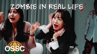 Korean Girls Meet Zombie In Real Life | 𝙊𝙎𝙎𝘾