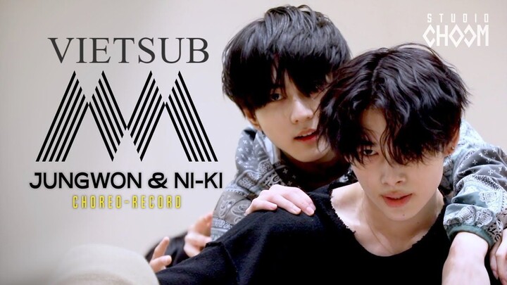 [VIETSUB] [MIX & MAX] Choreo-Record with ENHYPEN JUNGWON & NI-KI (정원&니키)