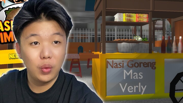 AKU JADI TUKANG NASI GORENG !! - Nasi Goreng Simulator 3D