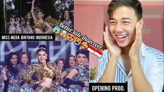 GRAND FINAL MISS MEGA BINTANG INDONESIA 2024 | Opening Prod. & Introduction | REACTION