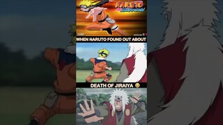 When Naruto Found About Death Of Jiraiya