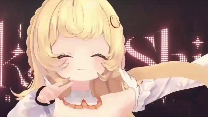 Gadis Jepang yang manis bernyanyi dan menari "かわいいところ" Tempatku yang paling lucu [3D Live]