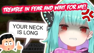 Rushia Threatens Another Listener After Saying Her Neck is Long【Hololive English Sub】