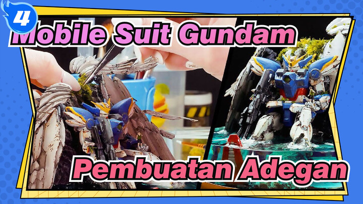 [Mobile Suit Gundam/4K] Pembuatan Adegan, Minibricks_A4