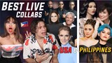 HOW DID WE MISS THESE!? Waleska & Efra react to BEST Filipino singers Collaborations w/ US Artists