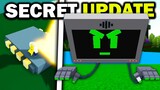 *NEW* UPDATE SECRET!! (Boss?) | Build a boat for Treasure ROBLOX