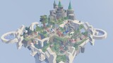 [Minecraft x Guardian Tales] Tái hiện lâu đài bay trong Minecraft
