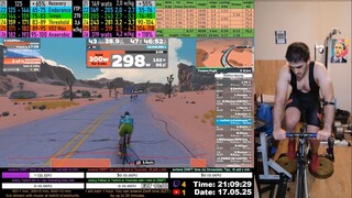 Zwift Cycling Workout 17.05.2025