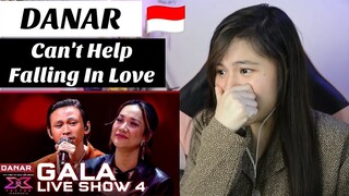 DANAR - CAN'T HELP FALLING IN LOVE I X Factor Indonesia 2021 I FILIPINA REAKSI