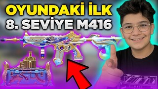 BUZ DİYARI M416’NIN SONUMU GELİYOR? YENİ 8 SEVİYE M416!😮 | PUBG MOBİLE