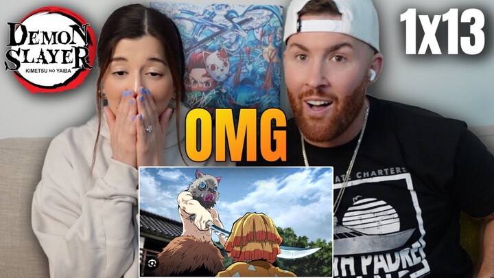 SHE IS INVESTED NOW! Demon Slayer 1x13 REACTION! | Something More Important Than Life