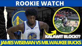 ROOKIE WATCH JAMES WISEMAN HIGHLIGHTS VS MILWAUKEE BUCKS | DECEMBER 25, 2020