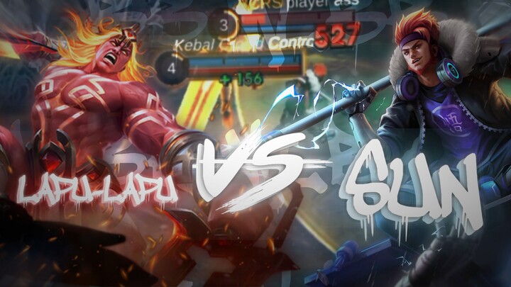 Sun Direbut Musuh Kita counter pake lapu² MLBB Gameplay