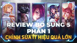 Liên quân 8 Chỉnh Sửa Tướng [ Review ] bổ sung lần 5 thành phố siêu việt PHẦN 1 TNG