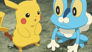 Pokémon dapat berbicara sekarang. Pikachu: Saya harus bangun!