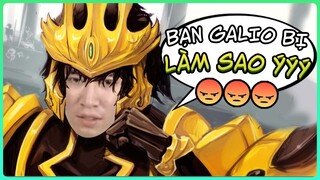 BẠN GALIO BỊ LÀM SAO Ý - KHÁNH ĐANG GÁNH TEAM MÀ CỨ ĐÒI ĐẦU HÀNG | LEVI STREAM