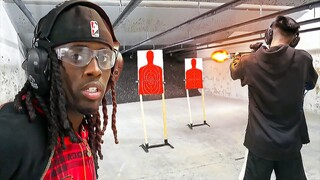 I Took Ray To A Shooting Range!
