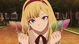 "Want to eat my lollipop? It's sweet and delicious~"
