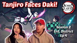 This Can't End Well For Tanjiro! 😱 | Demon Slayer Reaction S2 Ep 4 Entertainment District