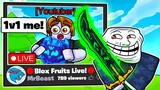 DESTROYING This Streamer In Blox Fruits..